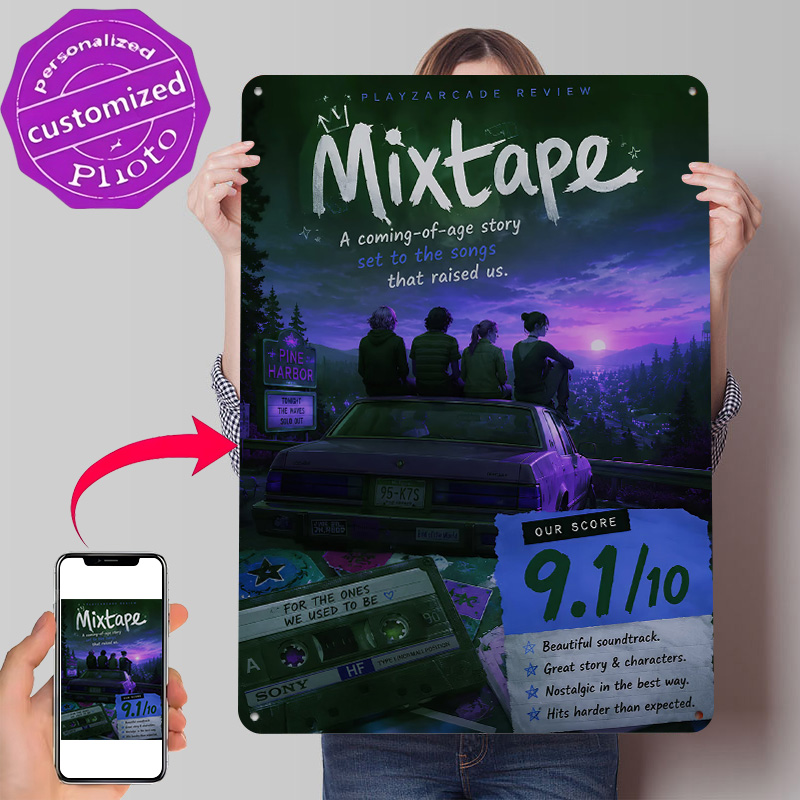 Review Home Decor - Affiche imprimée en texture 3D sur