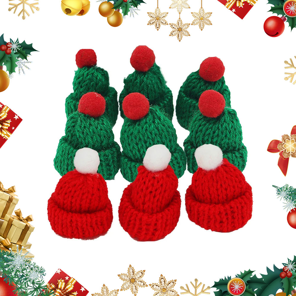 Yarn Home Decor - Mini chapeau de Noël en fil