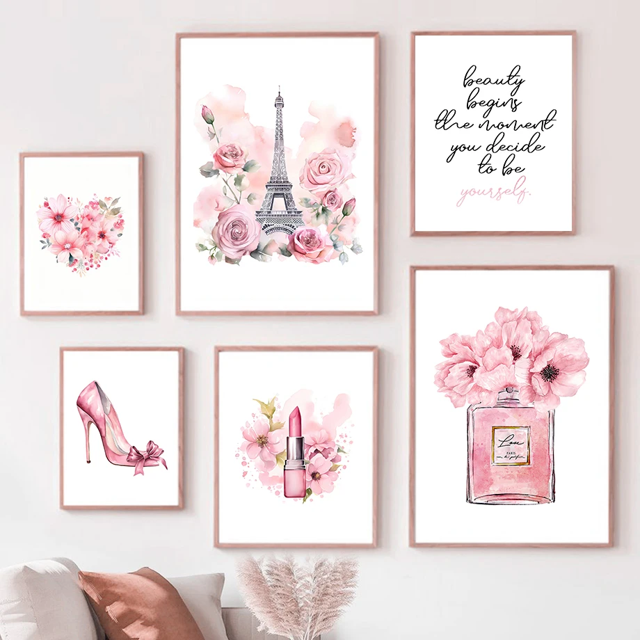 Home Decor Japandi - Affiche d'art de mode de Paris,