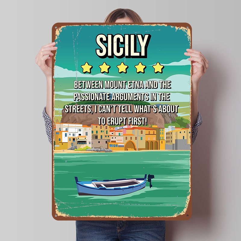 Review Home Decor - Affiche imprimée sur le thème de