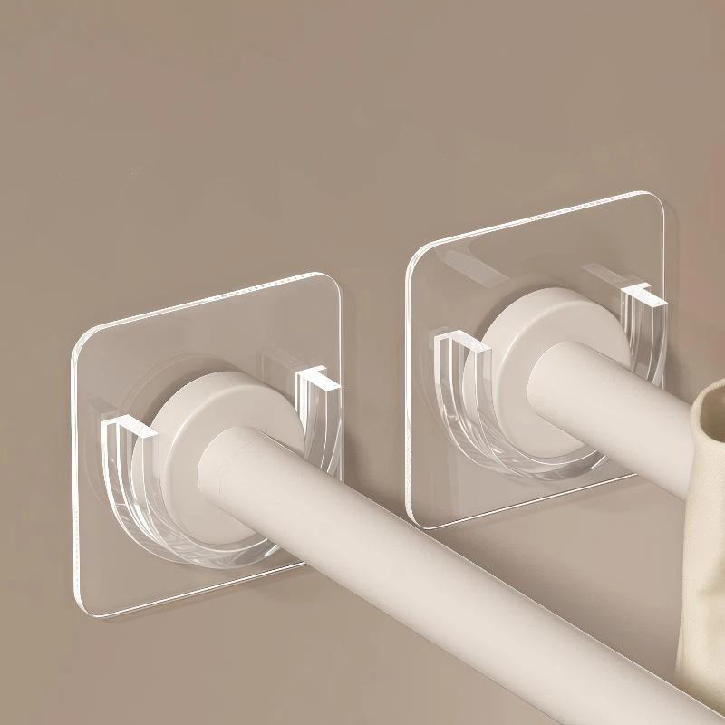 Home Decor Curtains - Supports de tringle à rideaux transparents