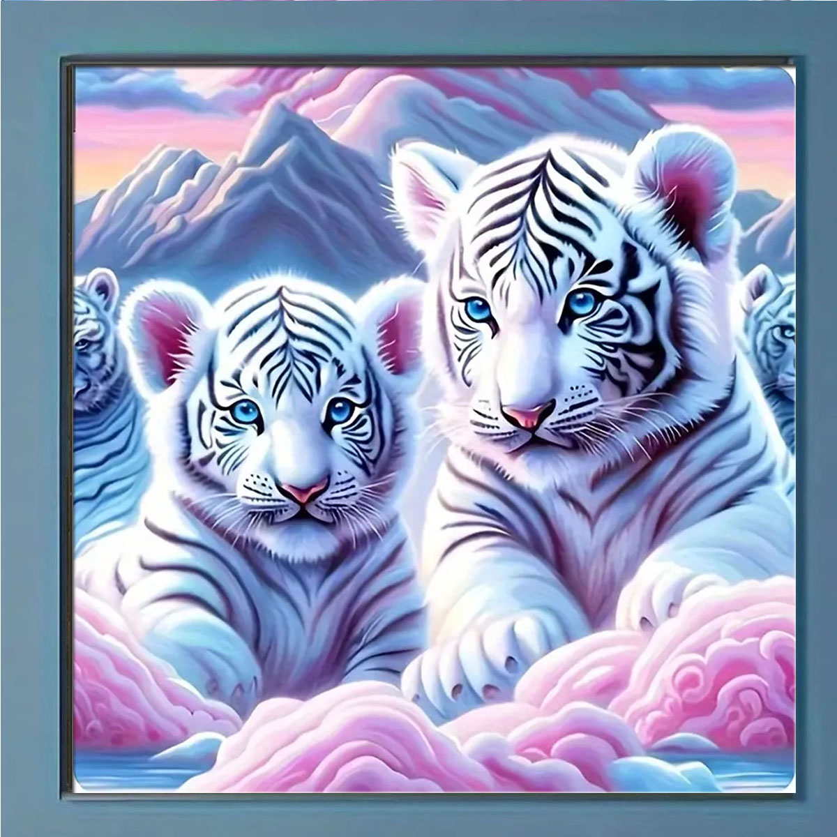 Home Decor Diy Ideas - Ensemble de peinture diamant tigre 5D,