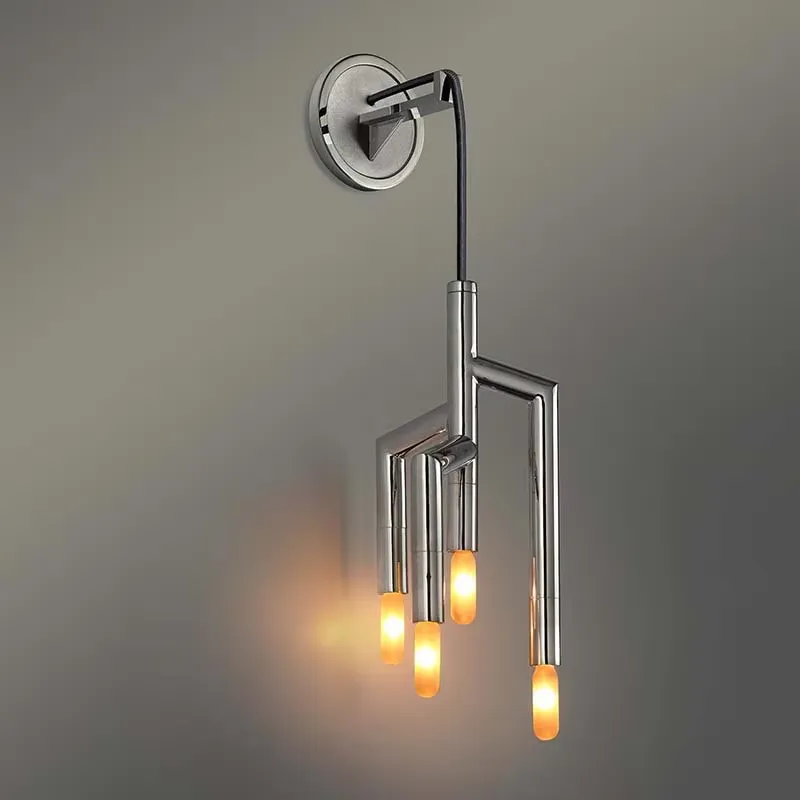 Home Decor White - Lampes murales chromées pour la maison,