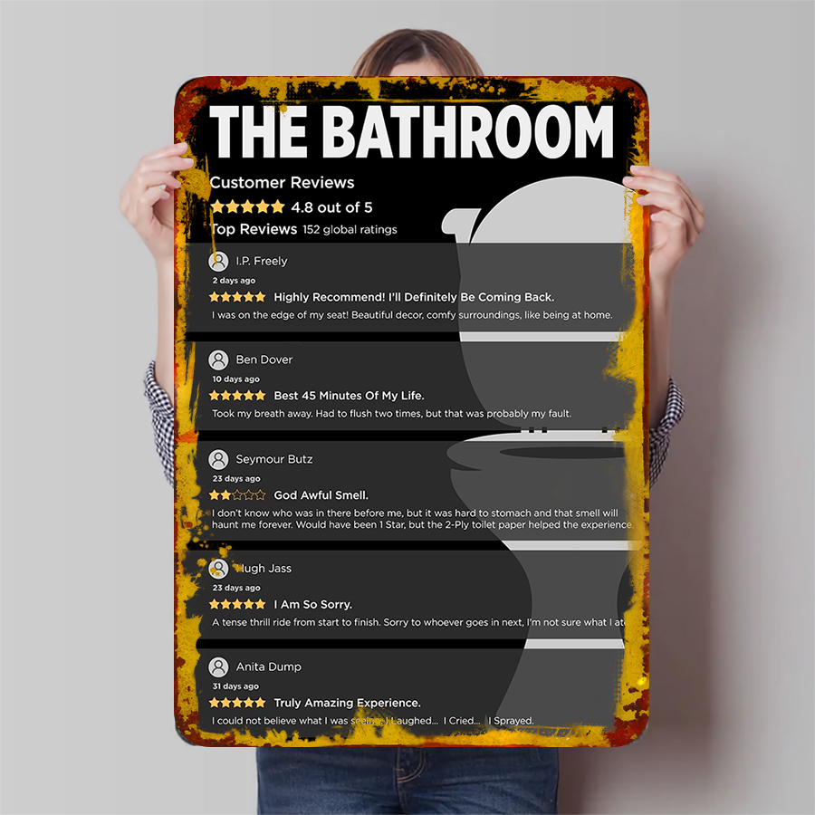 Review Home Decor - Salle de bain drôle, critiques du