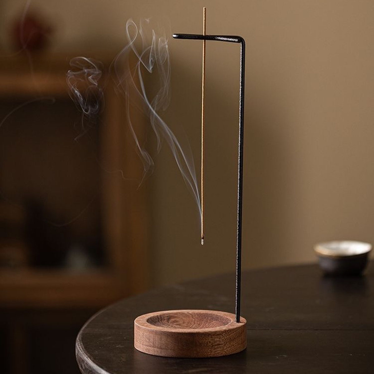 Incense Stick Holder - Brûleur d'encens créatif inversé, porte-encens rond