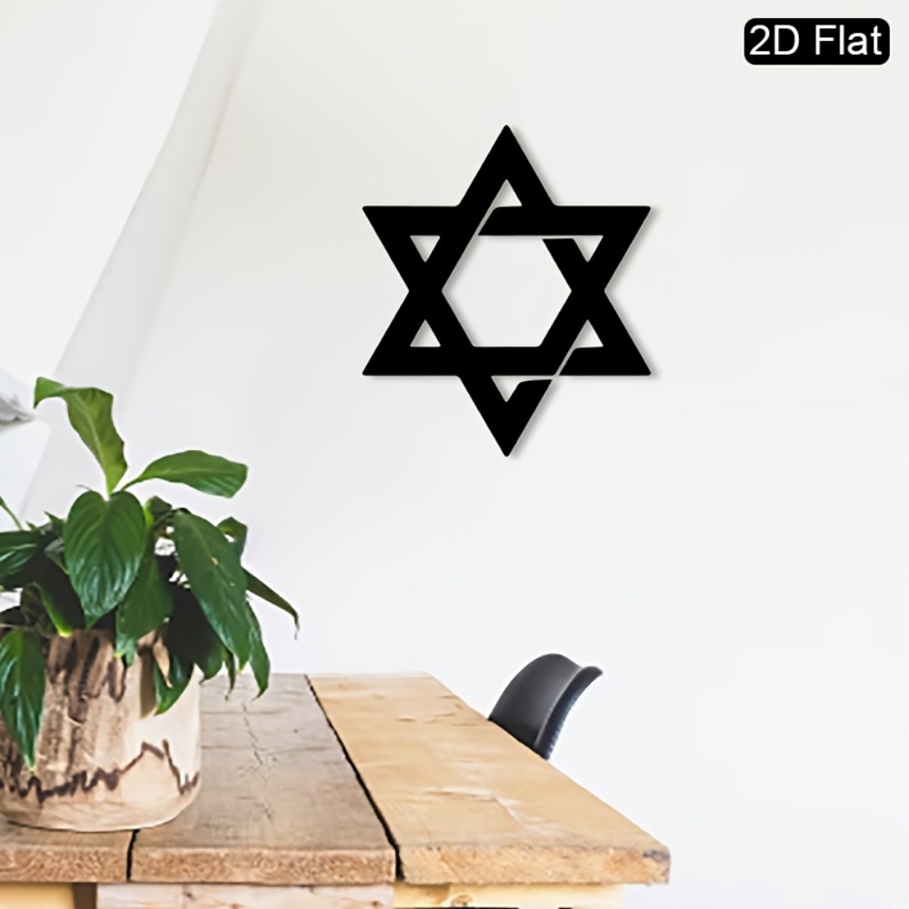 Home Decor Living Room - CIFBUY Décoration Murale en Fer Étoile