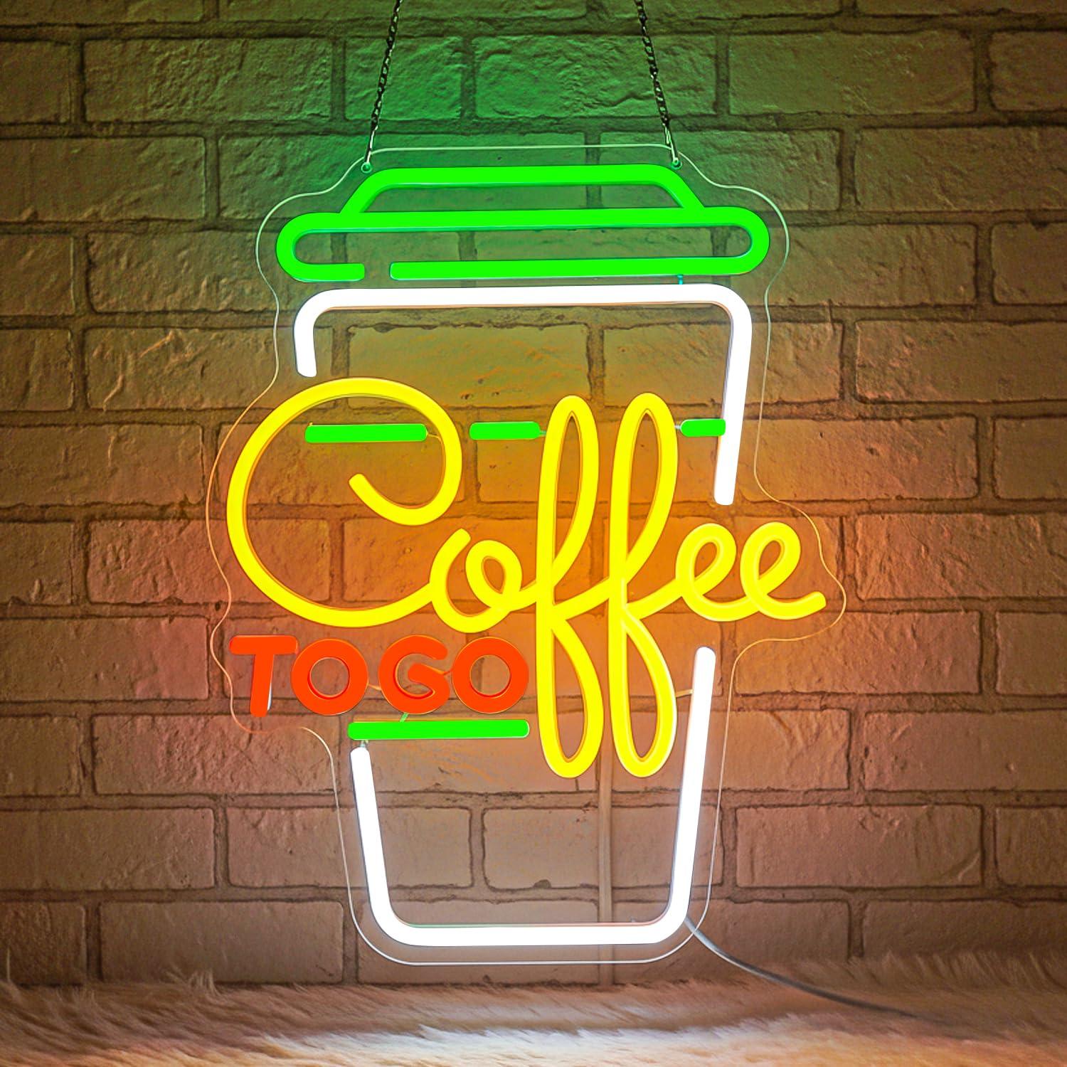 Home Decor Kitchen - Enseigne néon LED USB à intensité