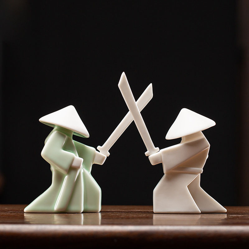 Incense Stick Holder - Bâton d'encens en céramique, statue de