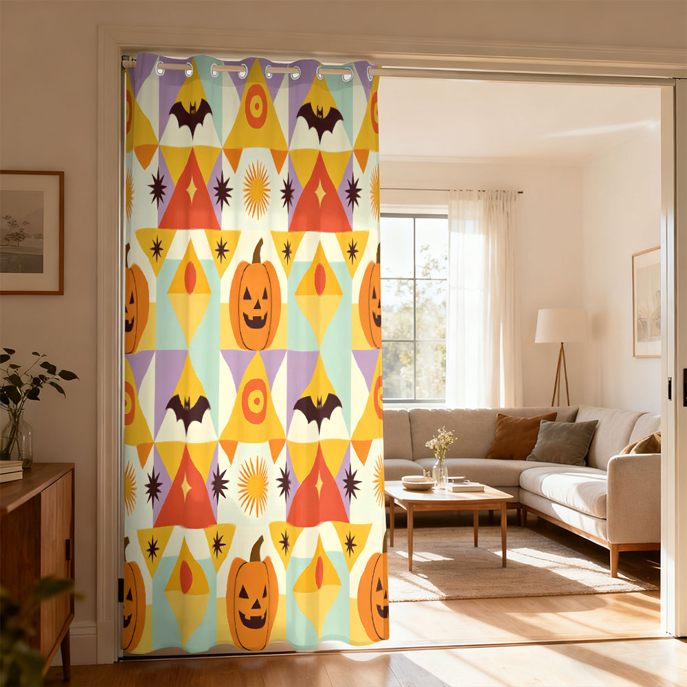 Home Decor Curtains - 1 pièce Rideau à boucle unique