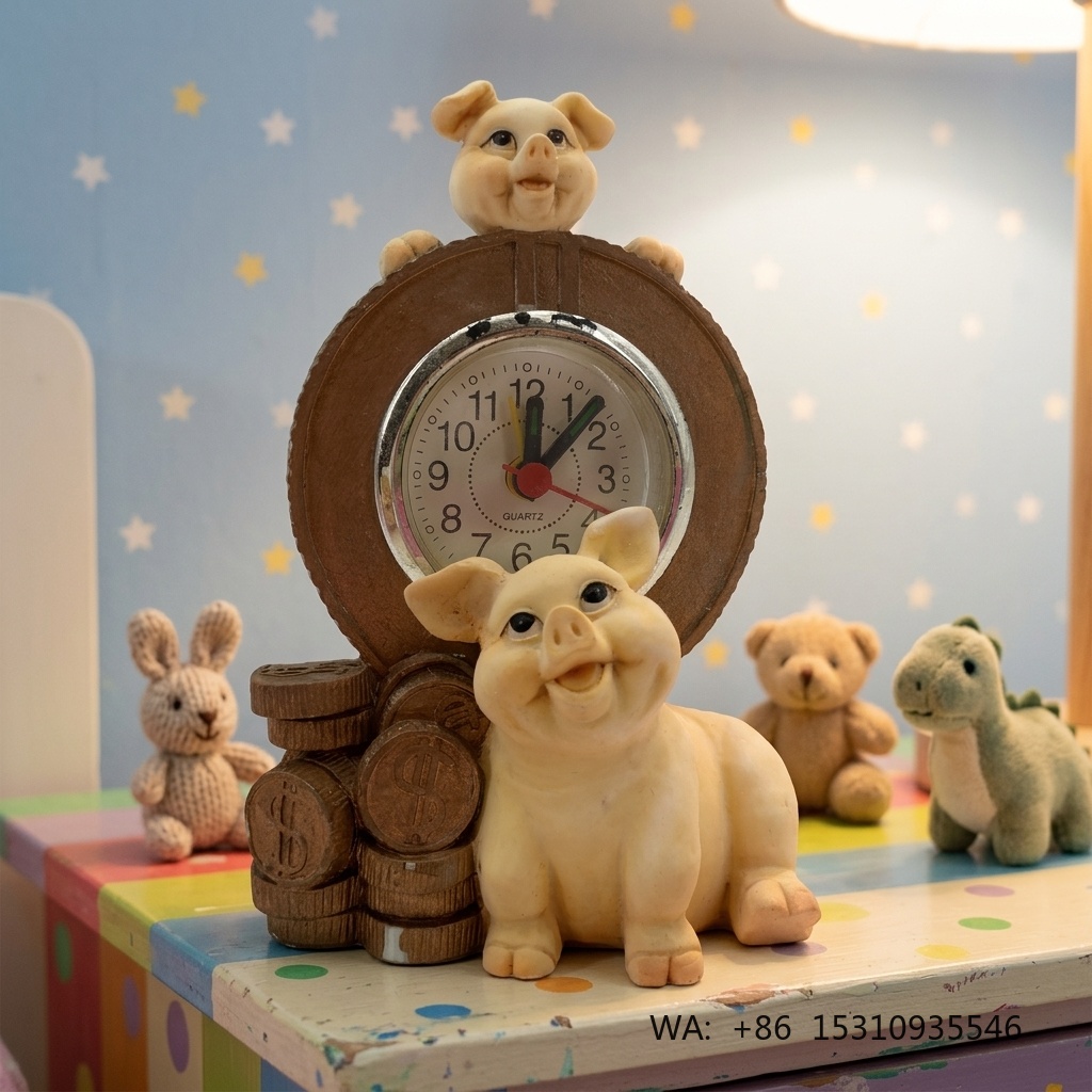 Home Decor Resin - Horloge en résine artisanale personnalisée, peinte