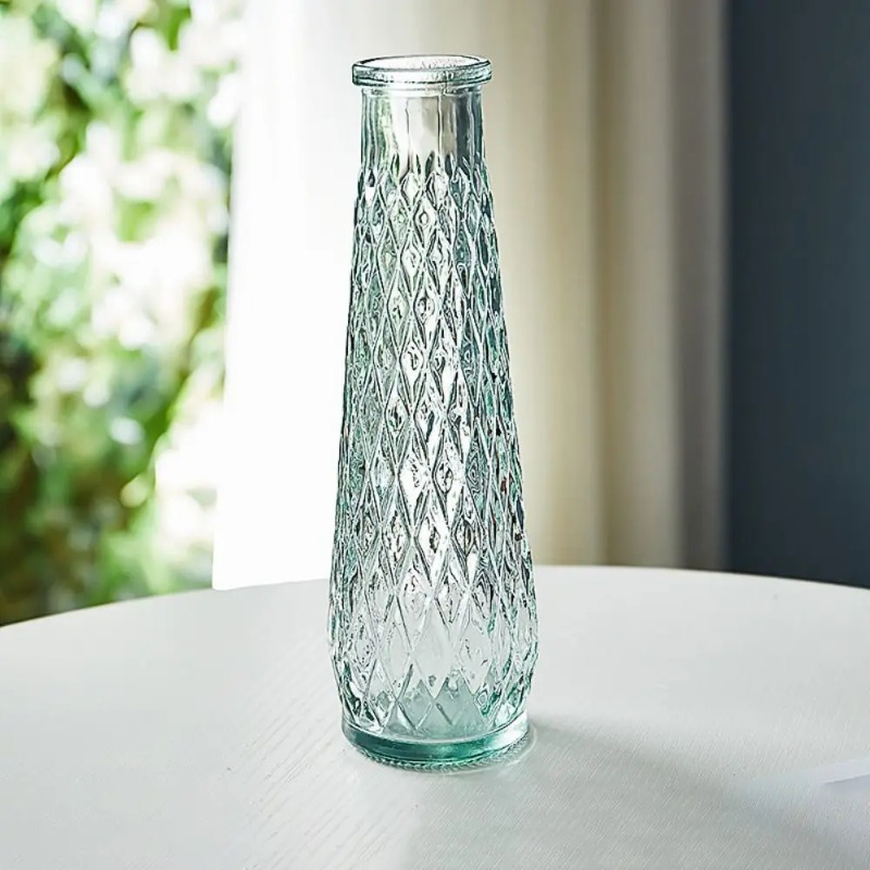 Vase en verre gaufré Vintage S - Home Decor Diy Ideas avis et prix
