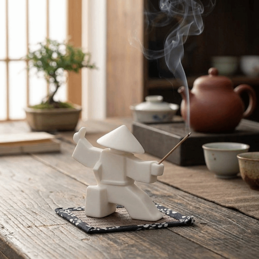 Porte-encens samouraï imprimé  - Incense Stick Holder avis et prix