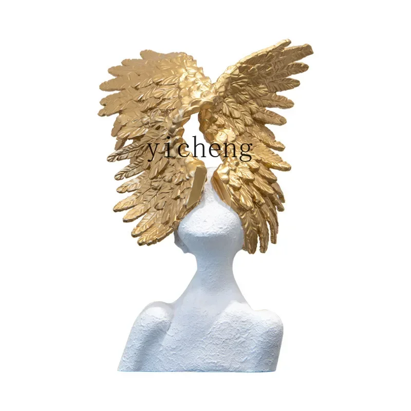 Ornement d'ange abstrait moder - Home Decor Resin avis et prix