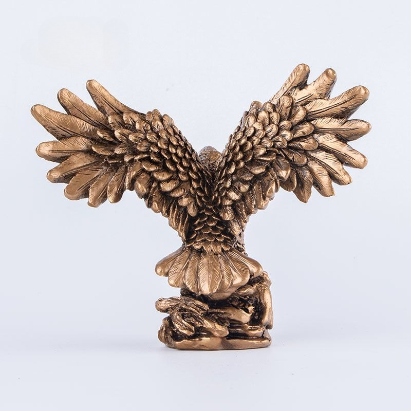 Figurine d'aigle doré en résin - Home Decor Resin avis et prix