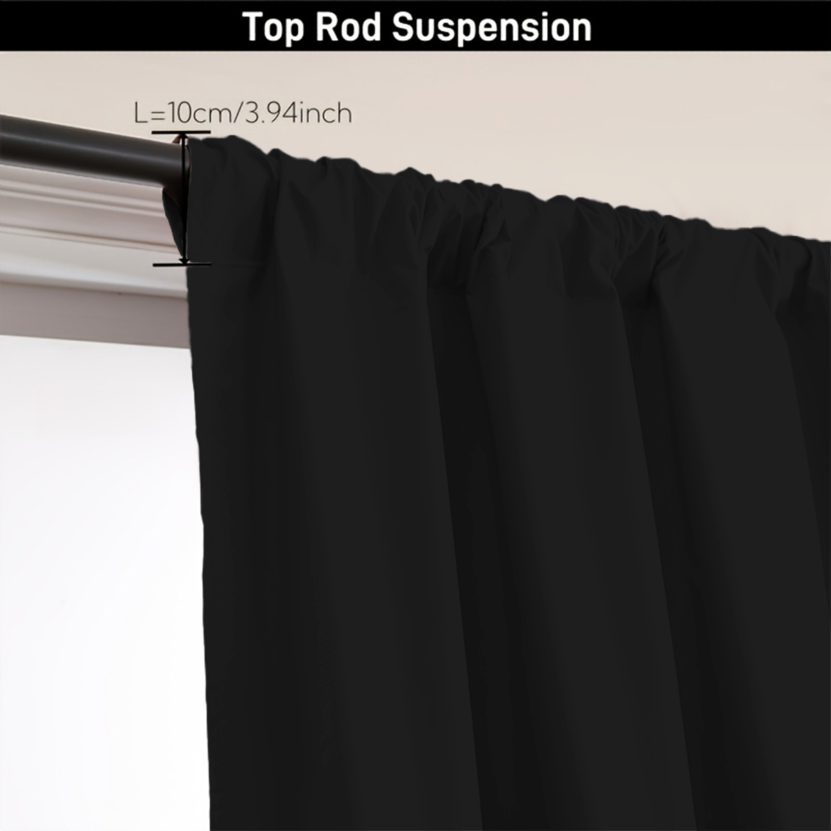 1 pièce de rideau occultant si - Home Decor Curtains avis et prix