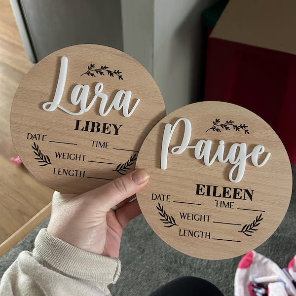 1 plaque personnalisée en bois - Home Decor Rustic avis et prix