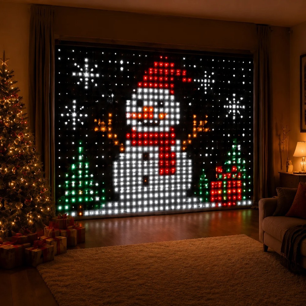 Rideaux lumineux à pixels LED, - Home Decor Curtains avis et prix