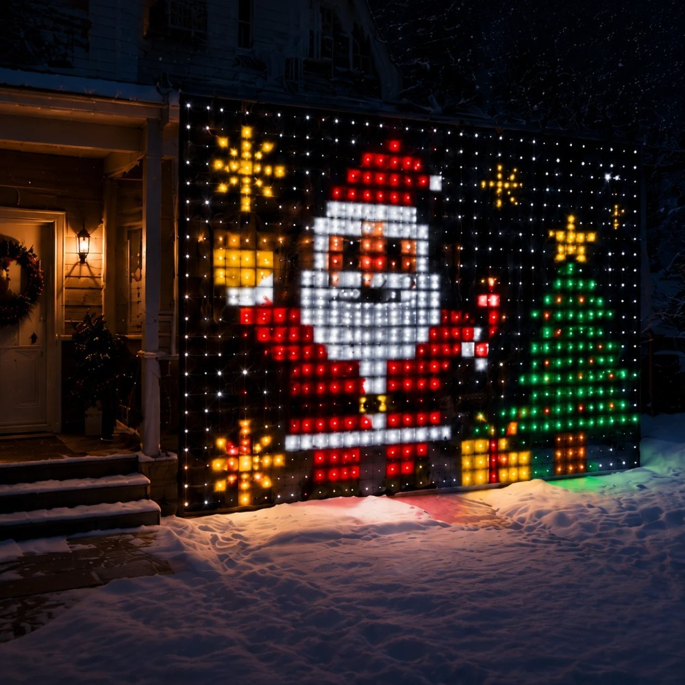 Rideaux lumineux à pixels LED, - Home Decor Curtains avis et prix