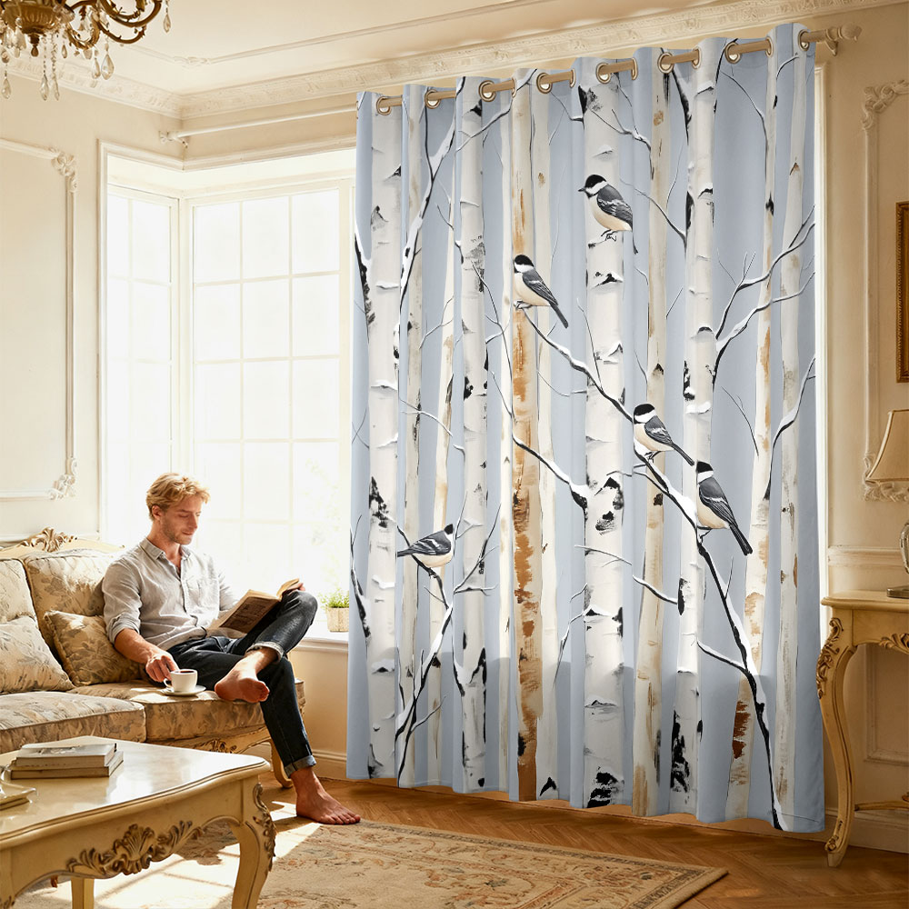 1 rideau à boucle unique impri - Home Decor Curtains avis et prix