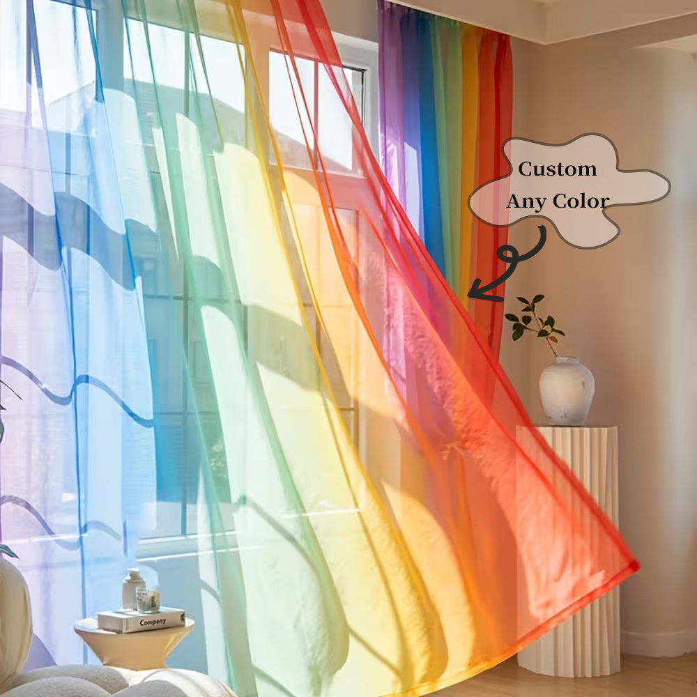 Rideaux transparents plats 2D  - Home Decor Curtains avis et prix