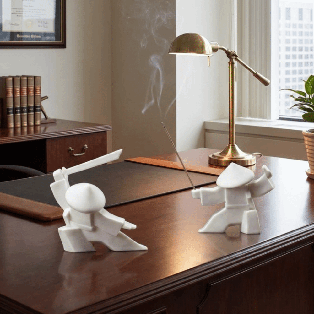 Porte-encens samouraï imprimé  - Incense Stick Holder avis et prix