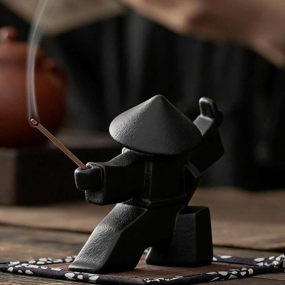 Porte-encens samouraï imprimé  - Incense Stick Holder avis et prix