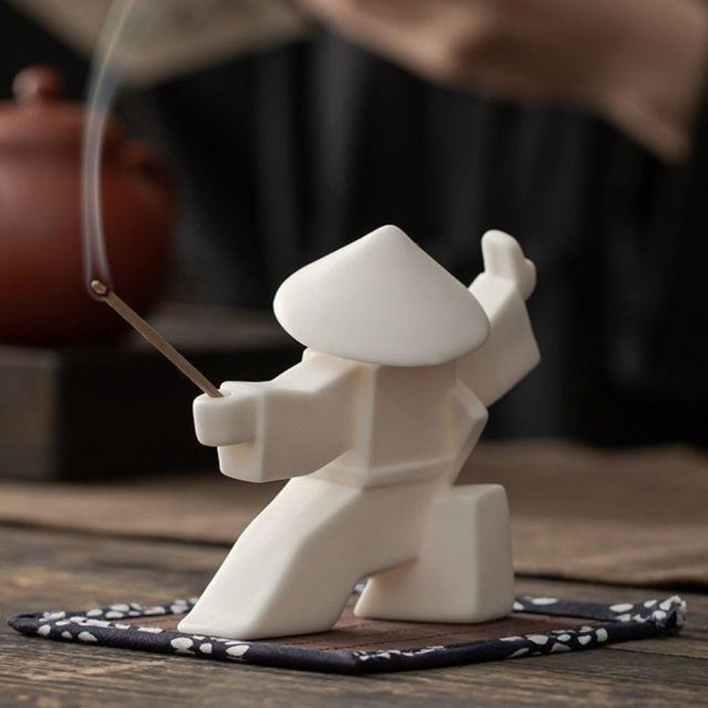 Porte-encens samouraï imprimé  - Incense Stick Holder avis et prix