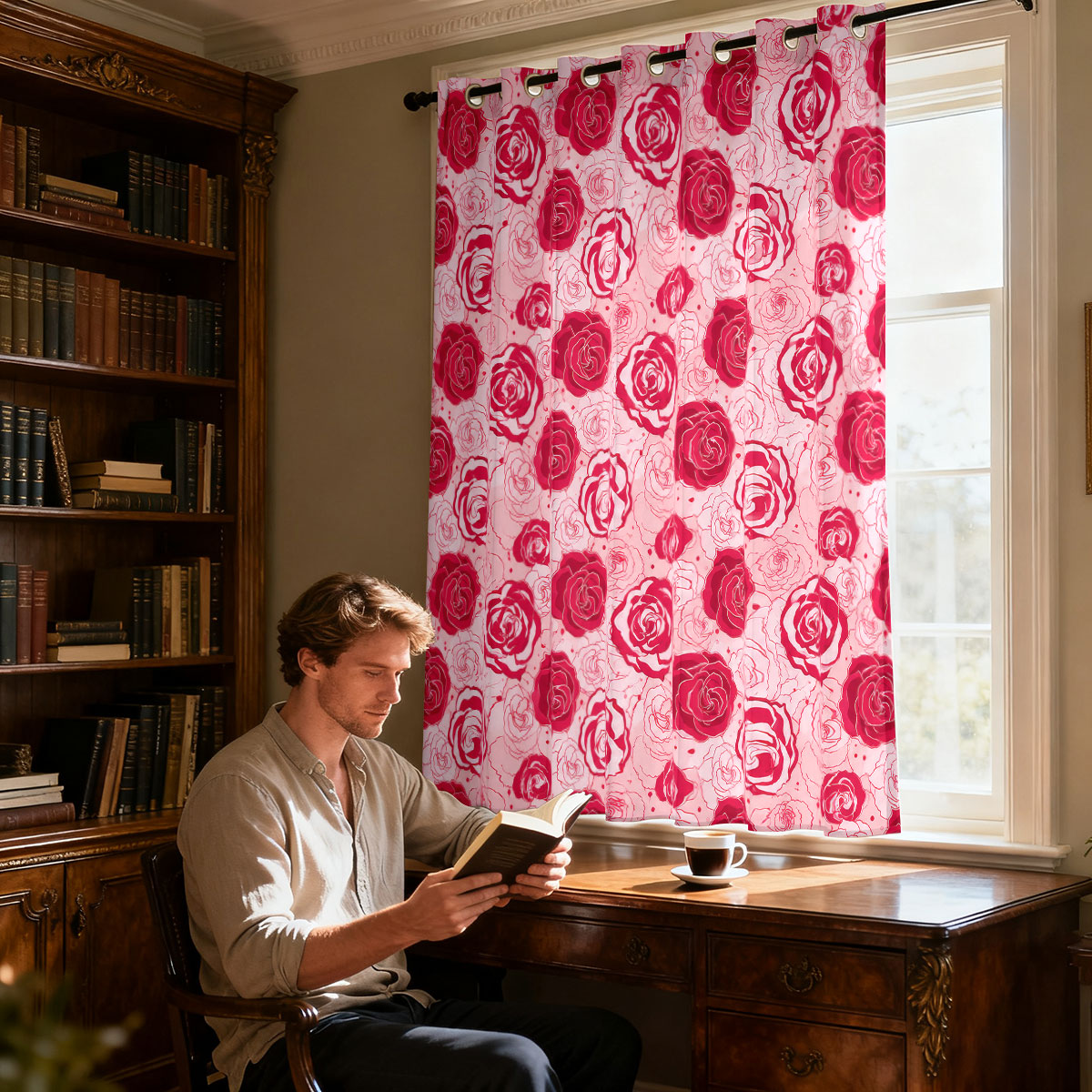 1 rideau à boucle unique vert  - Home Decor Curtains avis et prix