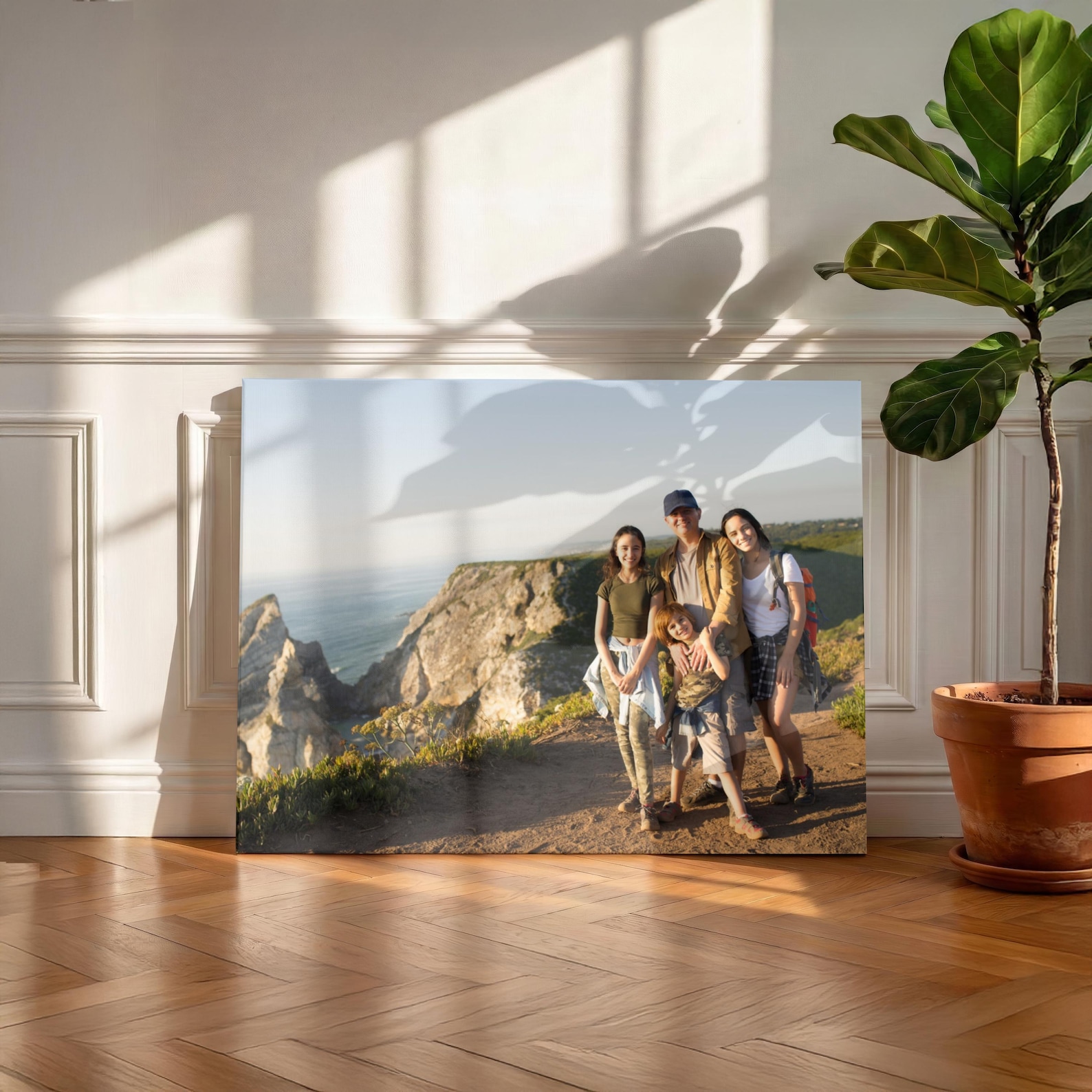 Toile photo personnalisée, Art - Home Decor Rustic avis et prix
