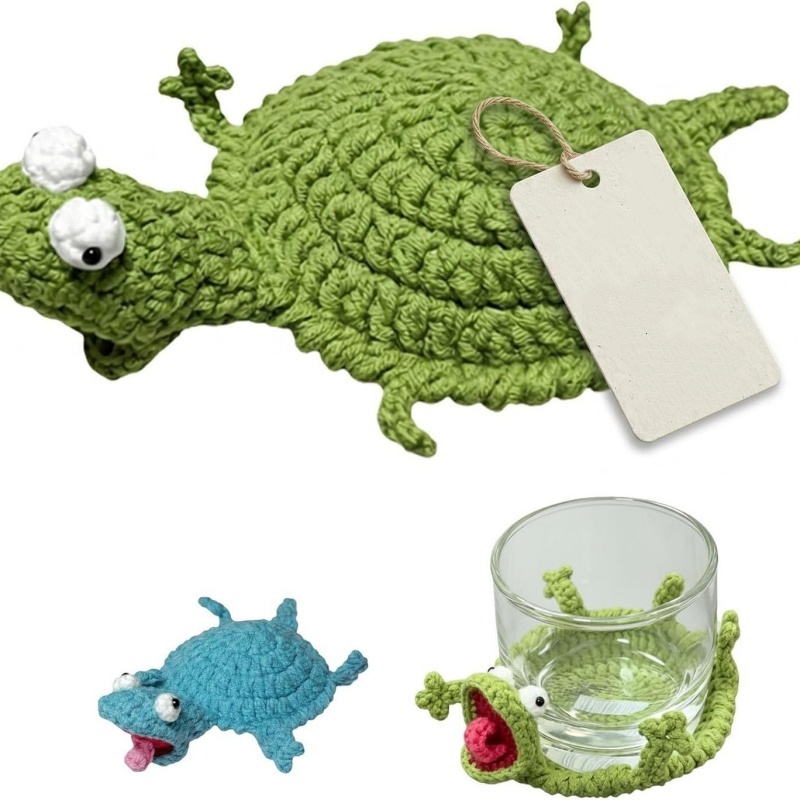 Sous-verres créatifs en croche - Yarn Home Decor avis et prix