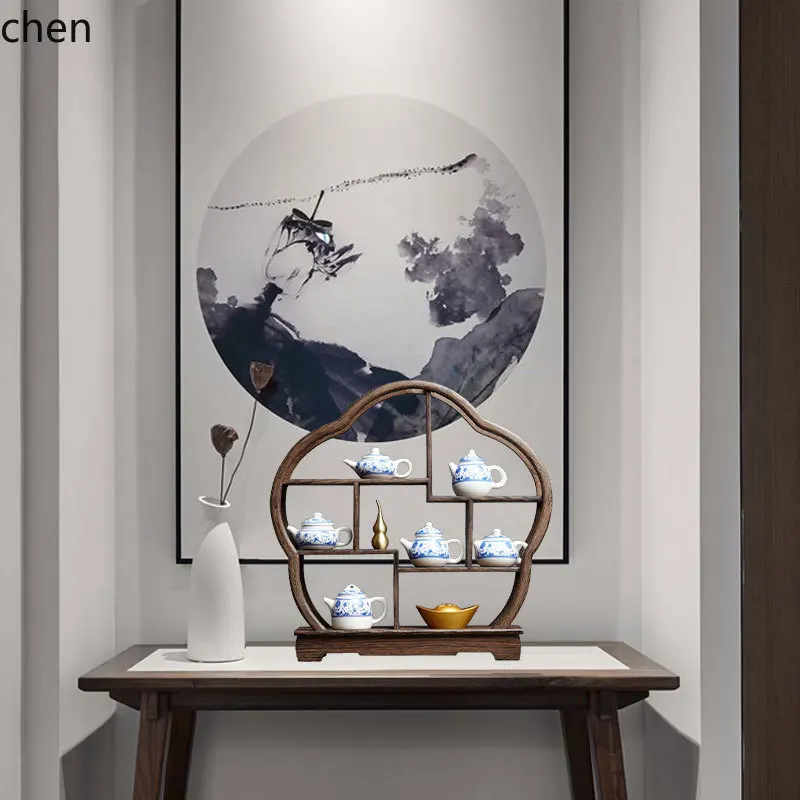 7.15-c13 Théière rétro Zen ble - Home Decor Resin avis et prix