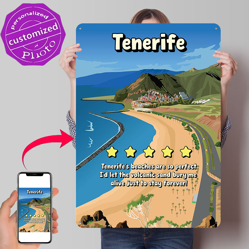Affiche de voyage amusante Ten - Review Home Decor avis et prix