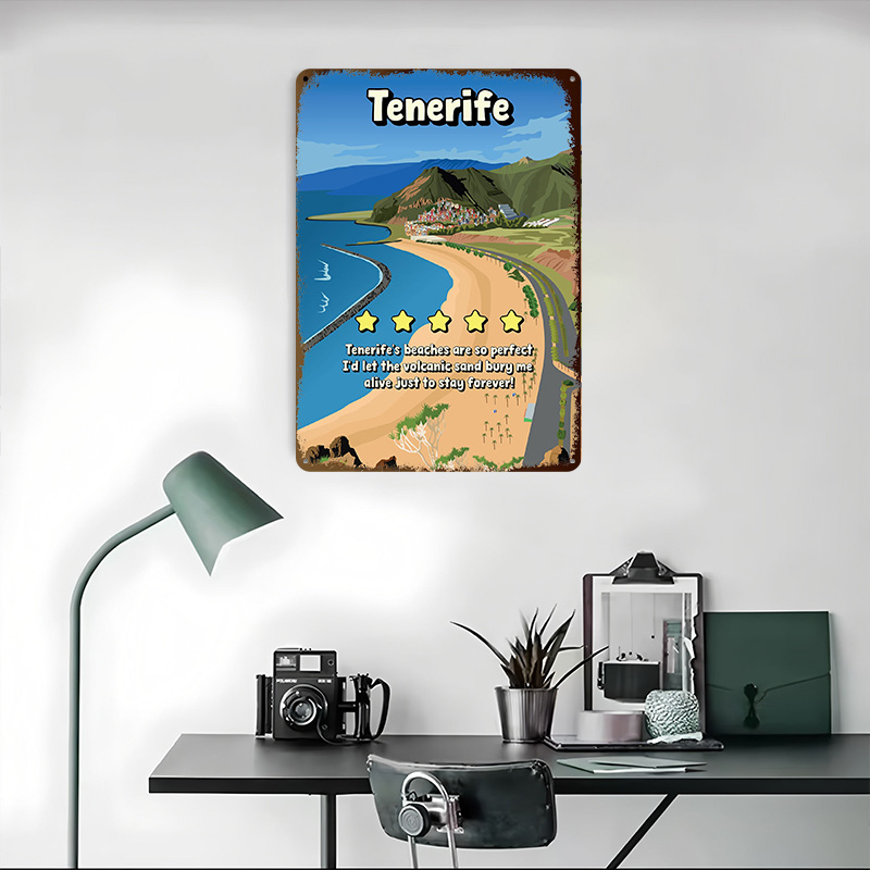 Affiche de voyage amusante Ten - Review Home Decor avis et prix