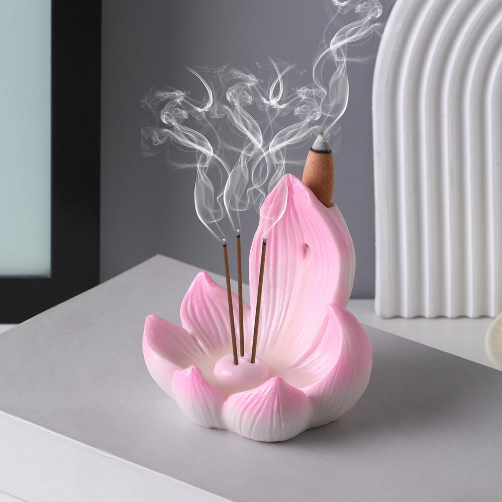 Porte-encens Lotus en résine,  - Incense Stick Holder avis et prix