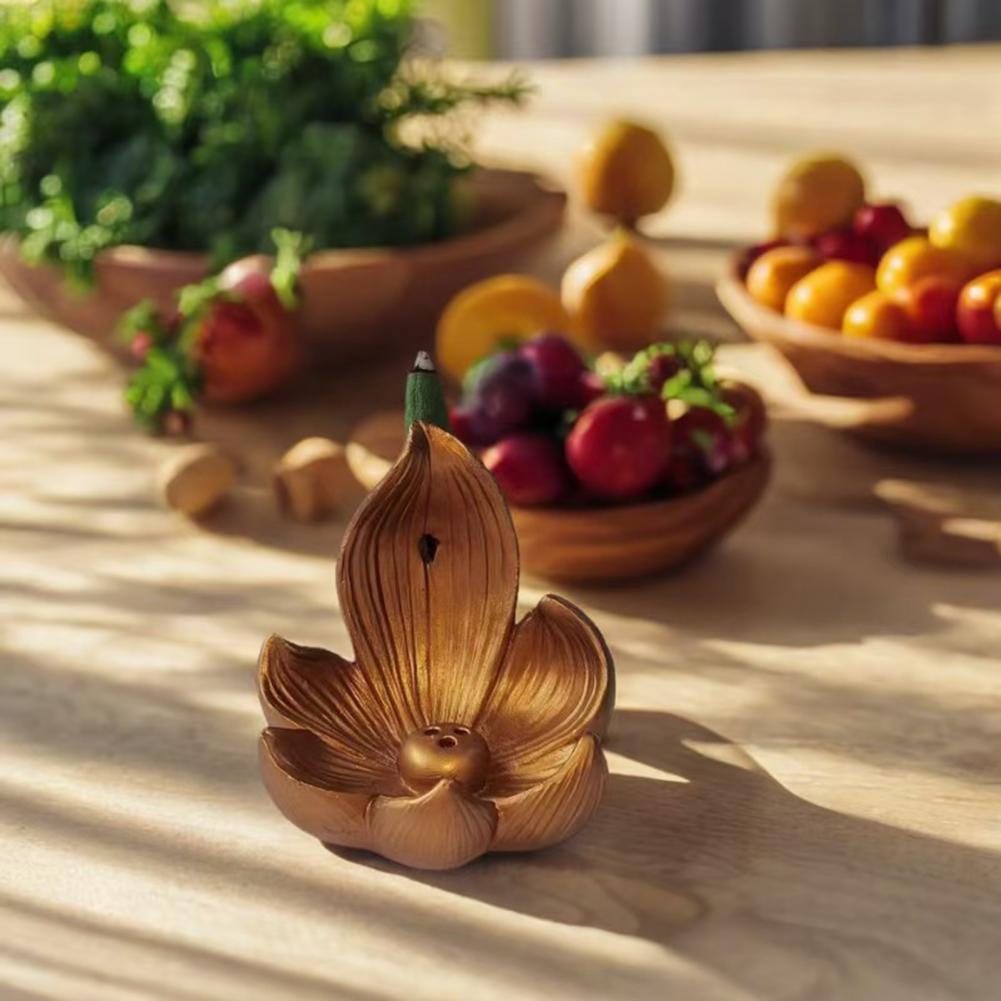 Porte-encens Lotus en résine,  - Incense Stick Holder avis et prix