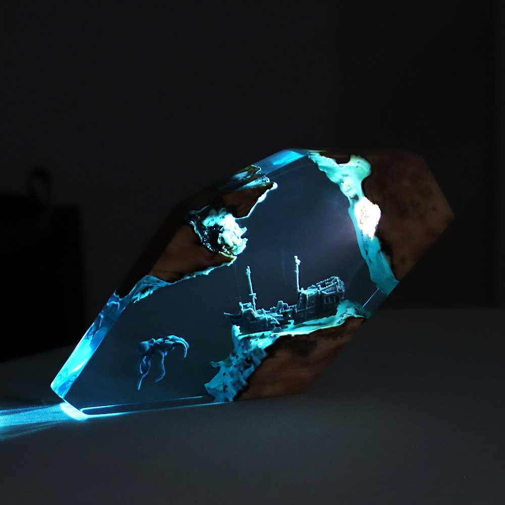 Décoration Lumineuse Personnal - Home Decor Resin avis et prix