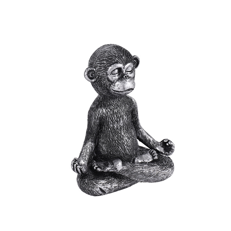 Statue de singe de méditation  - Home Decor Resin avis et prix