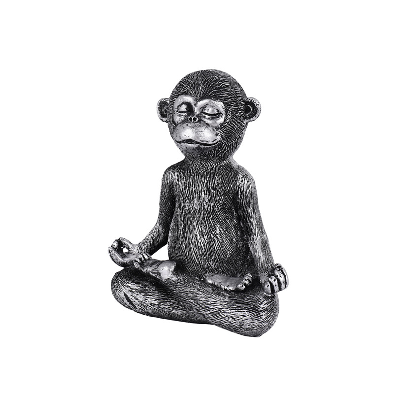 Statue de singe de méditation  - Home Decor Resin avis et prix