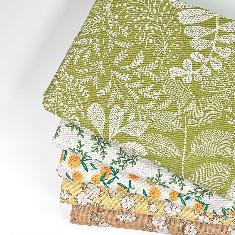 Tissu imprimé en mélange de co - Home Decor Curtains avis et prix